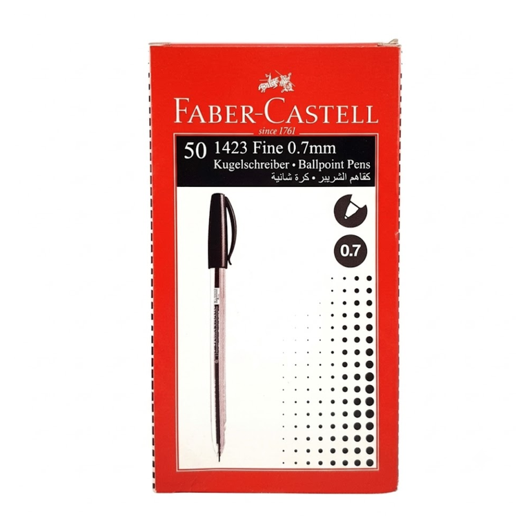 FABERCASTEL BALL PEN 1423 BLACK